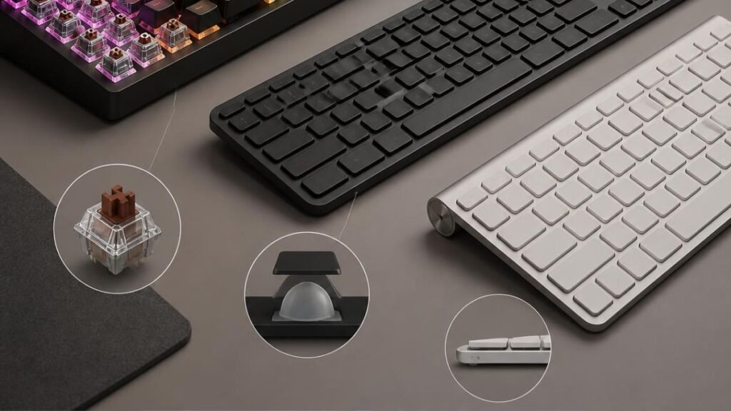 Guide to choosing a gaming keyboard for a PC setup