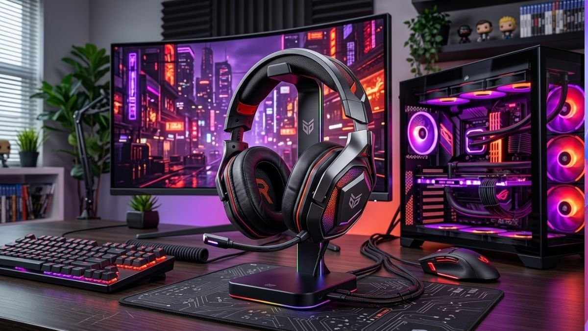 gaming headset setup