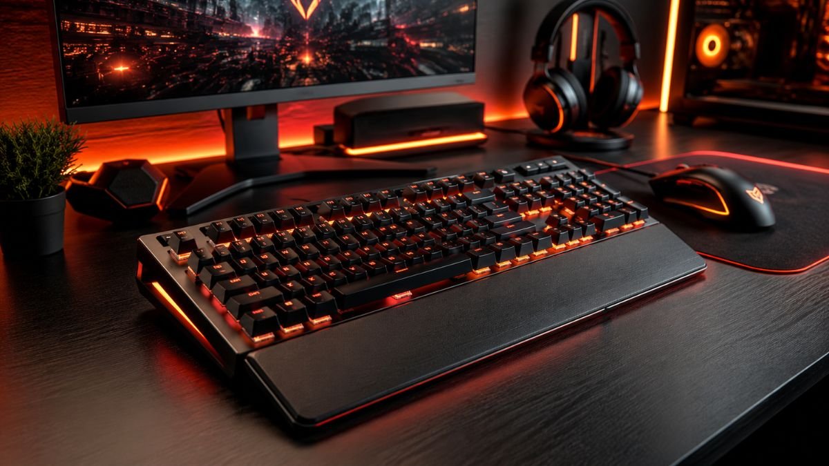Gaming keyboard buying guide with mechanical switches and RGB lighting