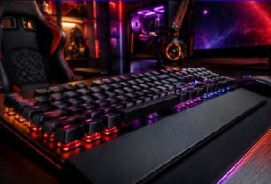 Mechanical keyboard switch components showing how gaming keys register input