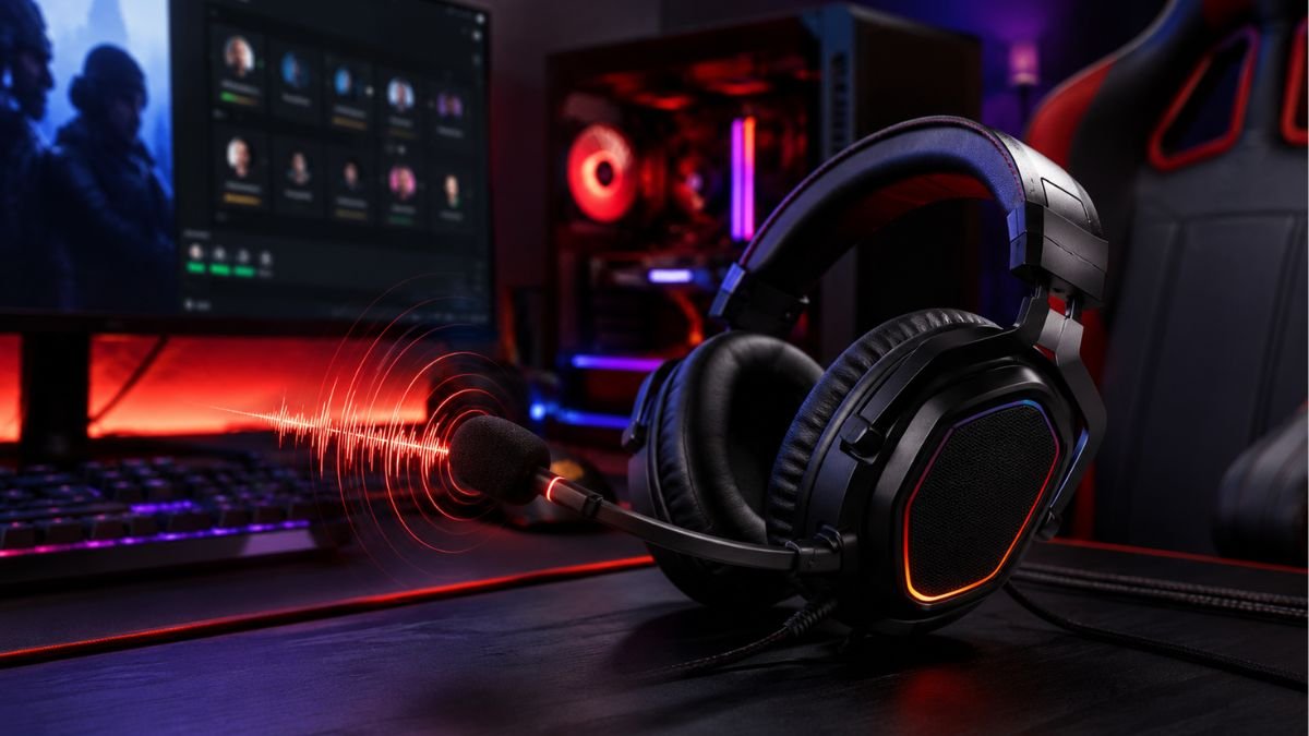 gaming headset microphone