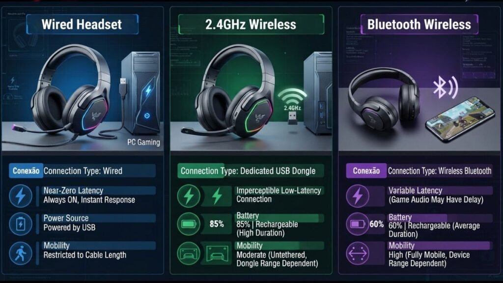 Gaming headset microphone design showing boom microphone and voice communication technology