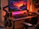gaming accessories small desk
