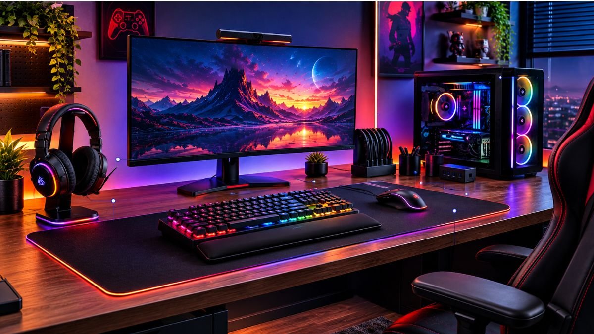 gaming desk accessories
