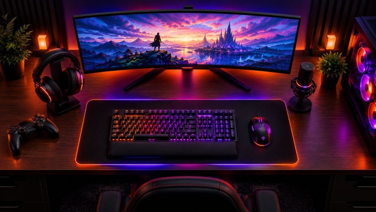 gaming setup accessories