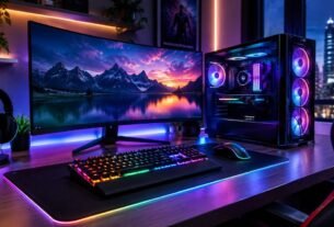 rgb gaming setup