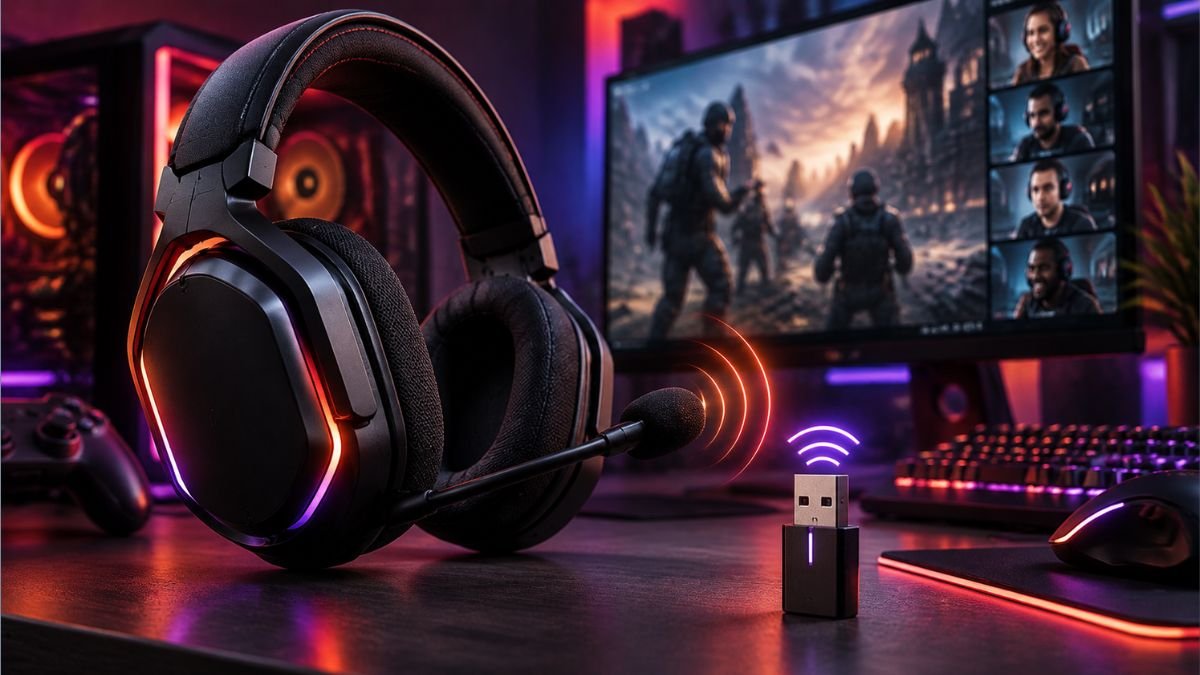 wireless gaming headset